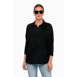 Pomander Place Black Easy Polo